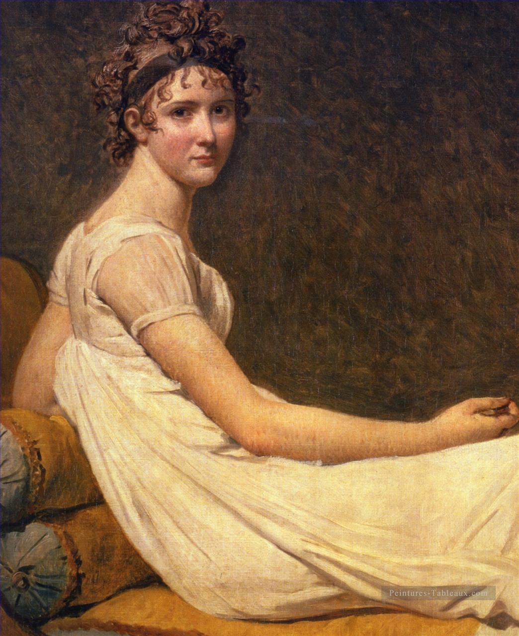 Madame Récamier néoclassicisme Jacques Louis David Peintures à l'huile